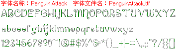 查看字体及作者详细介绍