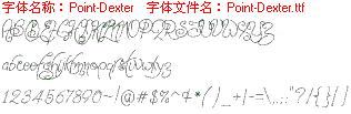 查看字体及作者详细介绍