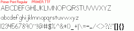 查看字体及作者详细介绍