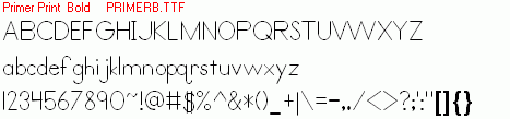 查看字体及作者详细介绍
