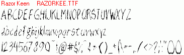 查看字体及作者详细介绍
