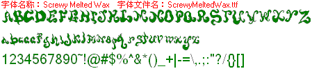 查看字体及作者详细介绍