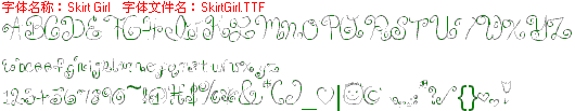 查看字体及作者详细介绍