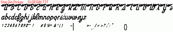查看字体及作者详细介绍