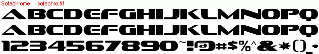 查看字体及作者详细介绍