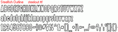 查看字体及作者详细介绍