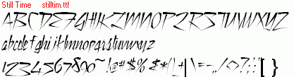 查看字体及作者详细介绍
