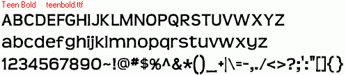 查看字体及作者详细介绍