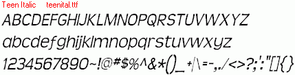 查看字体及作者详细介绍