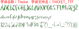 查看字体及作者详细介绍
