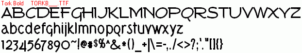查看字体及作者详细介绍