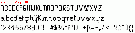 查看字体及作者详细介绍