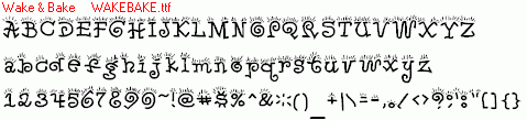 查看字体及作者详细介绍