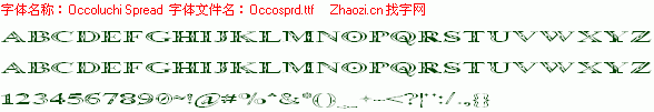 查看字体及作者详细介绍
