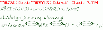 查看字体及作者详细介绍