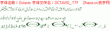 查看字体及作者详细介绍