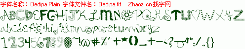 查看字体及作者详细介绍
