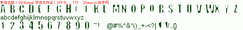 查看字体及作者详细介绍