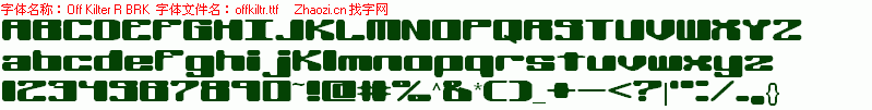 查看字体及作者详细介绍