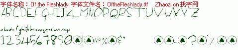 查看字体及作者详细介绍