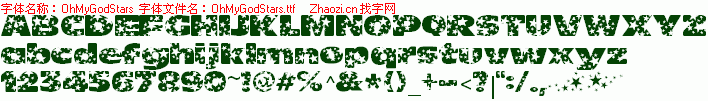 查看字体及作者详细介绍