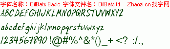 查看字体及作者详细介绍