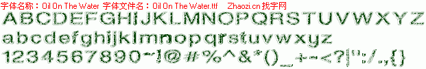 查看字体及作者详细介绍
