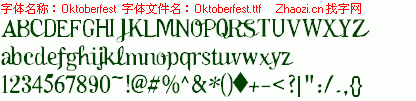 查看字体及作者详细介绍