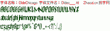查看字体及作者详细介绍