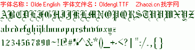 查看字体及作者详细介绍