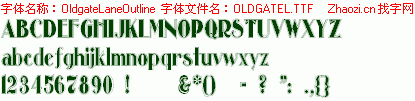 查看字体及作者详细介绍