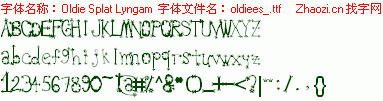 查看字体及作者详细介绍