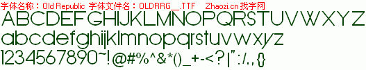 查看字体及作者详细介绍