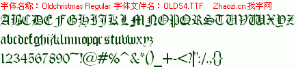 查看字体及作者详细介绍