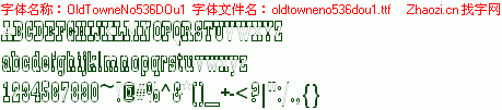 查看字体及作者详细介绍