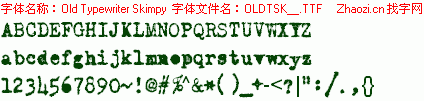 查看字体及作者详细介绍