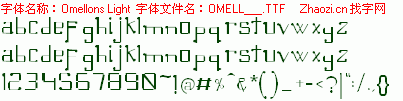 查看字体及作者详细介绍