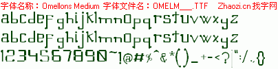 查看字体及作者详细介绍