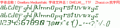 查看字体及作者详细介绍