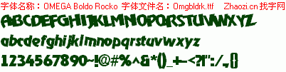 查看字体及作者详细介绍