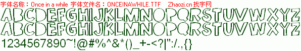 查看字体及作者详细介绍