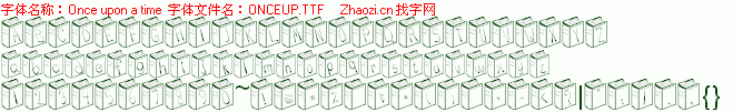查看字体及作者详细介绍