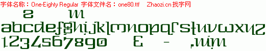 查看字体及作者详细介绍