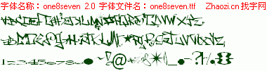 查看字体及作者详细介绍