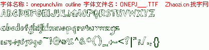 查看字体及作者详细介绍