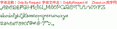 查看字体及作者详细介绍