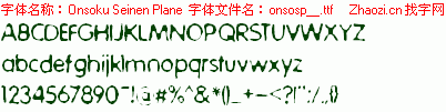 查看字体及作者详细介绍