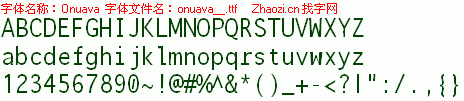 查看字体及作者详细介绍