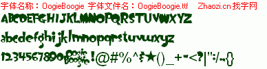 查看字体及作者详细介绍