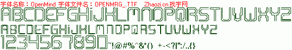 查看字体及作者详细介绍